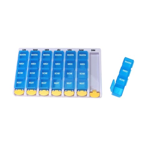 PILULIER HEBDOMADAIRE