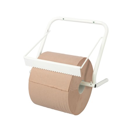 SUPPORT DEVIDOIR MURAL MÉTAL LAQUÉ POUR GROSSES BOBINES